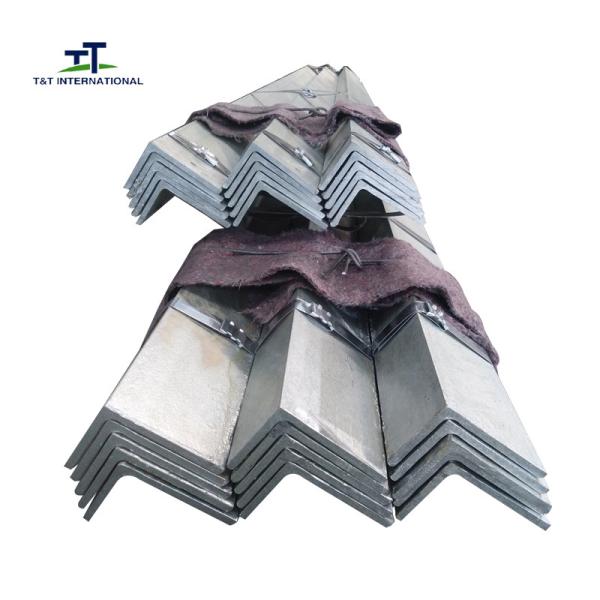 Engineering Structure Galvanized Steel Angle , Galvanized L Angle Fast Flexible