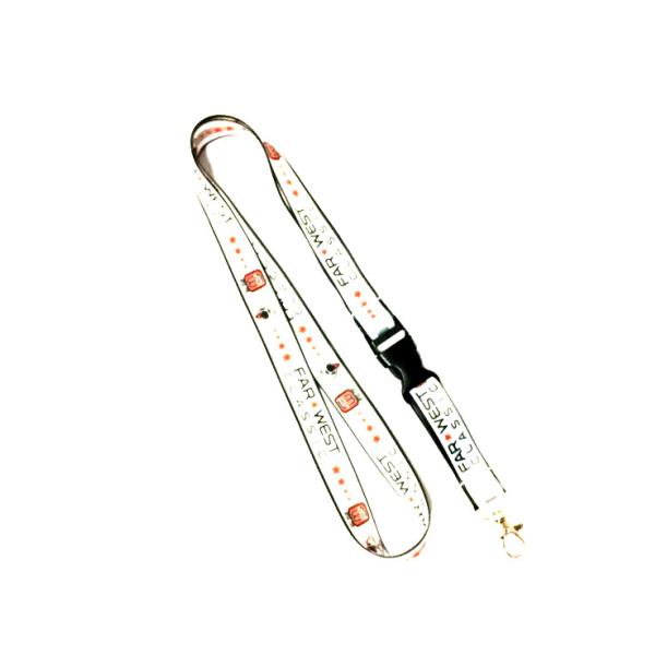 Buy Classic Music Polyester Dye Sublimation Lanyards with Heat Transfer Printing at wholesale prices