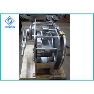 Manual Industrial Hydraulic Winch Barge Connecting Sidewinder / Anchor