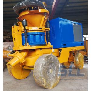Additive Concrete Spraying Wet Shotcrete Machine SPZ3000 Evenly Spray