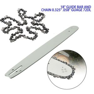 18" Chainsaw Bar Laminated Roller Tip Guide Bar for Chainsaw 5800 Customized
