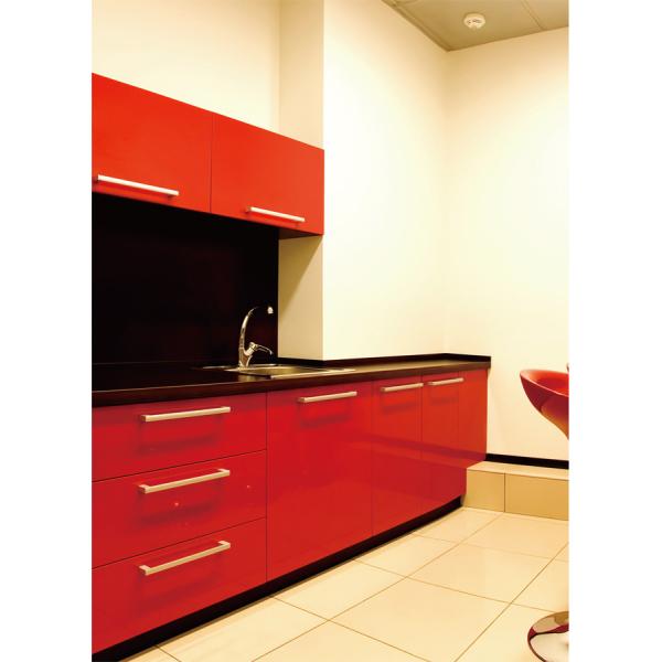 Polished Brushed Stainless Steel Door Handles Full Zinc Smooth Surface