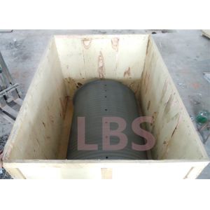 Alloy Steel Winch Drum Sleeves Grooved Drums For Oil Drilling Winch