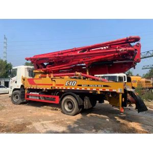 SA Ny 39m Truck Mounted Pump Concrete Boom Pump for 23000kgs Heavy Equipment