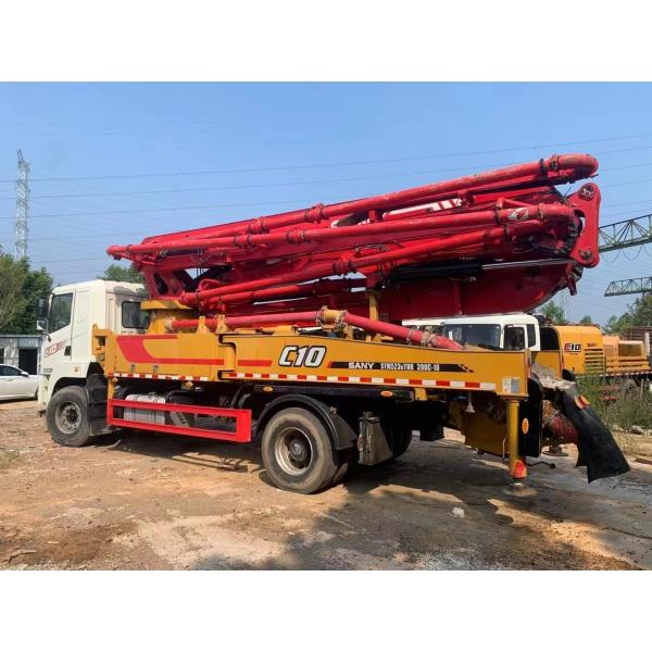 SA Ny 39m Truck Mounted Pump Concrete Boom Pump for 23000kgs Heavy Equipment