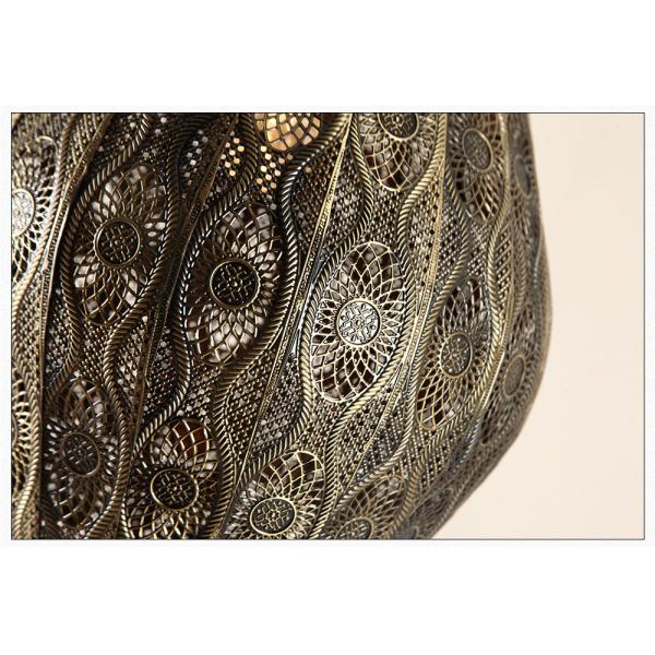 Metal Hollow Hanging Light Morocco Exotic Pendant Light for Turkish Southeast Asia Cloth Shop Light(WH-DC-20)