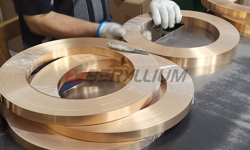 CuCo2Be Cobalt C17500 Beryllium Copper Strip Hardness 200-280HV