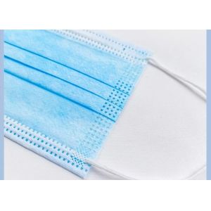 Quality Ultrasonic Suture Process Earloop Surgical Face Mask For Hospital for sale