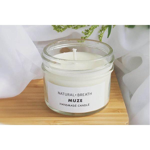 Round Glass Cylinder Candle Holder / Small Glass Candle Holders