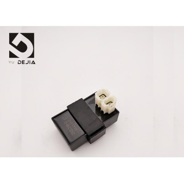 White Round Plug Motorcycle Cdi Unit , 6 Pin Cdi Ignition Box For Loncin Zongshen CB200