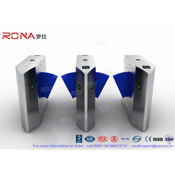 Buy High End Flap Barrier Gate / Flap Barrier Turnstile Attendance For Entrance Control at wholesale prices