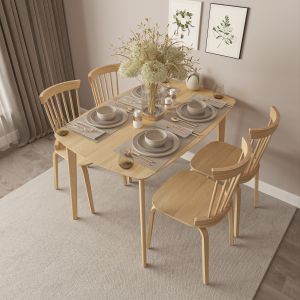 Wooden Hand Painting Dining Table