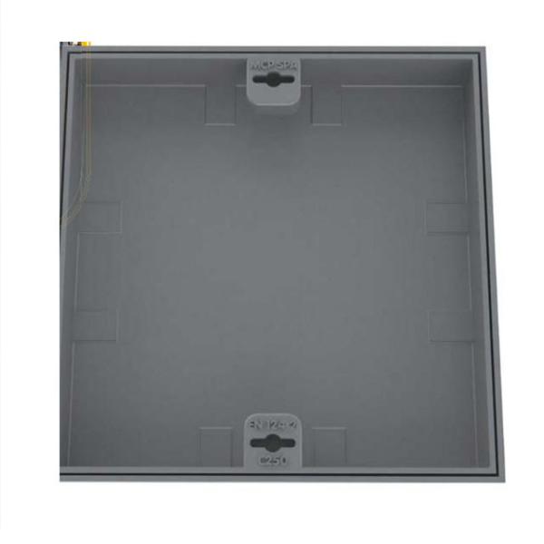 C250 Manhole Covers Square Without Locking GIA40C ~ GIA70D Molde Kerbside