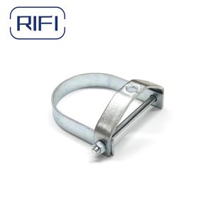 ISO Galvanized Clevis Hangers Electrical Steel Pipe Tube Clamp