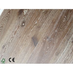 Oak Engineered Flooring, Brushed,chemical treated