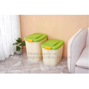 China Supplier Pets Accessories Dog Treat Jars Food Storage Container With