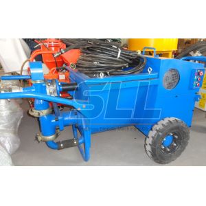 145 Mm Piston Stroke Mortar Plastering Pump , High Efficiency Mortar Spraying
