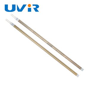 Gold Coating Medium Wave IR Lamp 1060mm 6200W 400V