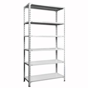 Light Duty Angle Steel Rack with Safety Pins - 100kg Capacity