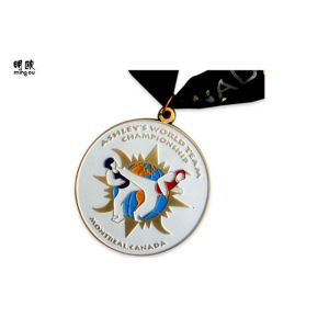 China Championship School Awards Medals Medallion Personalised Design , Enamel Fill on sale