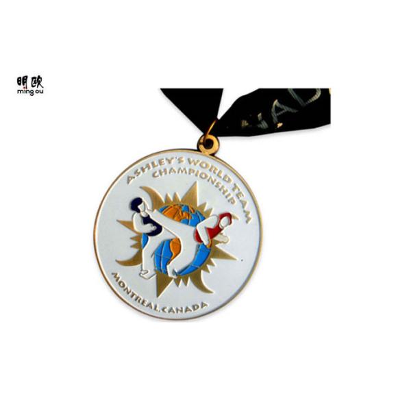 Buy Championship School Awards Medals Medallion Personalised Design , Enamel Fill at wholesale prices