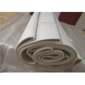 8mm Needled Punched Industrial Felt Fabric / Heat Resistant Felt Pads