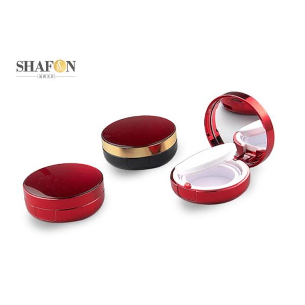 Cosmetic Cheek Blusher Empty Air Cushion 15g Custom Colors 74mm Diameter