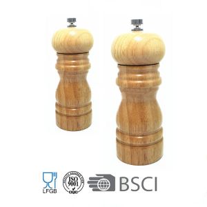 pepper mill grinder Rubber Wood