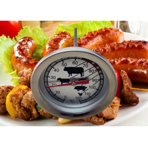 Quality Oven Safe Meat Dial Thermometer Meat Cooking Thermometer High Accuracy for sale