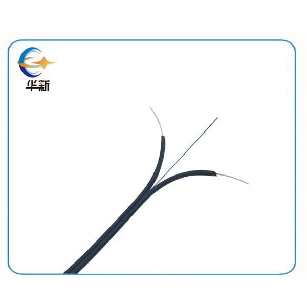 Fiber Optic FTTH Drop Cable SMF G657A2 GJXH Indoor Singlemode 1 Thread 2 Threads