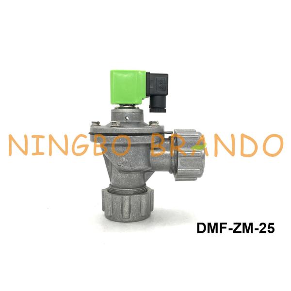 Buy 1'' DN25 DMF-ZM-25 SBFEC Type Nitrile Diaphragm Valve With Fixed Nut DC24V AC110V AC220V at wholesale prices