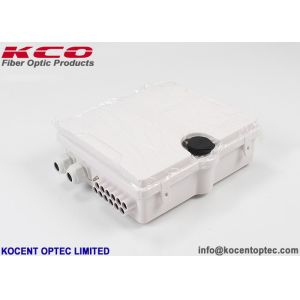 Quality 12 Port Outdoor IP65 Fiber Optic Terminal Box with 1*8 PLC Splitter for FTTx Networks for sale