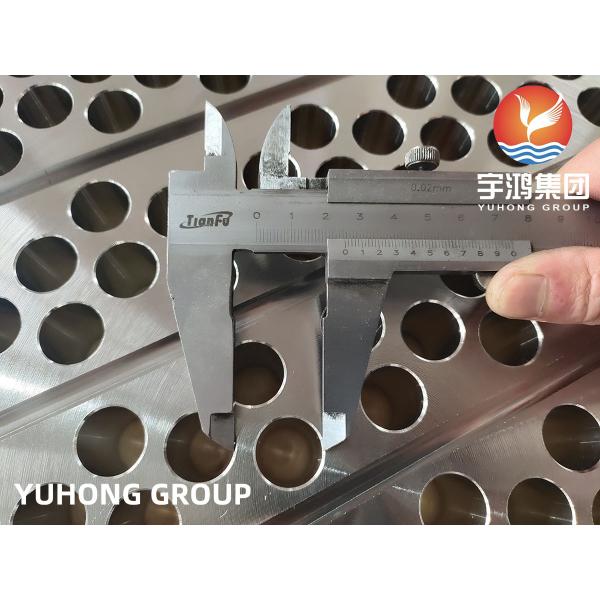 Buy ASTM A182 F316L Stainless Steel Heat Exchanger Tubesheet at wholesale prices