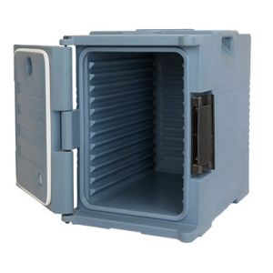Insulated Hot Food Tray Carrier Polyurethane Foam 90L