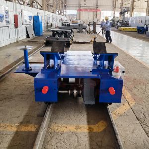 Omnidirectional Heavy Duty Transfer Cart Workshop Electric Transport Cart