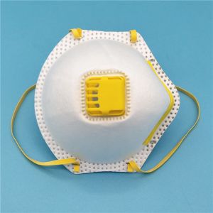 Polypropylene Non Woven Fabric Face Mask , FFP2 Dust Masks With Valve