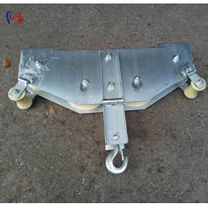 Four Sheaves Combined Block 10KN Heavy Duty Conductor Stringing