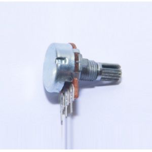 16mm rotray potentiometer, potentiometer with metal shaft, carbon potentiometer,