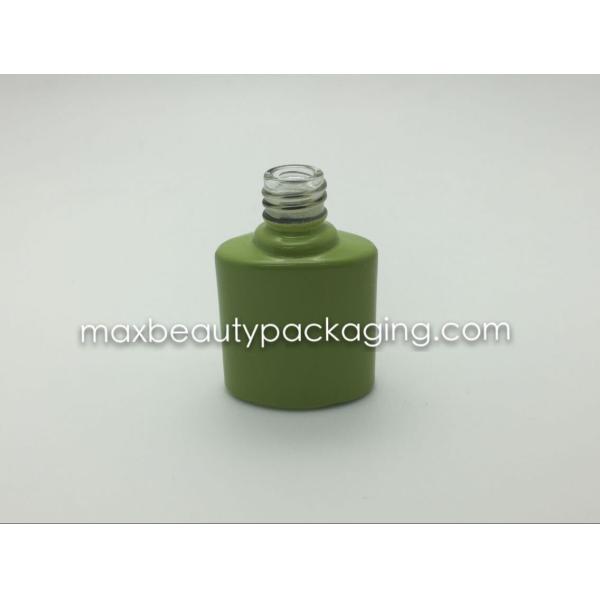 special powder coating gel polish bottle double coating gel polish bottle nail polish packaging cap and flat brush