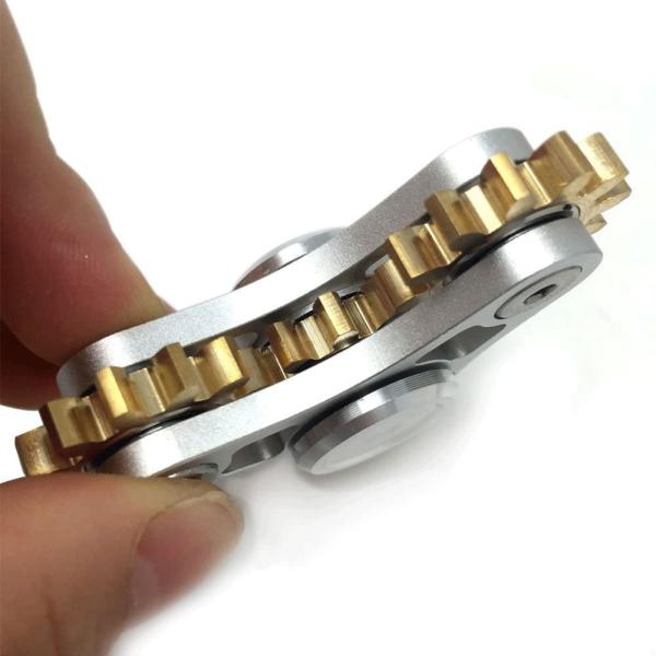 Stress Relief Toys Four Tooth Linkage Pure Copper Gyroscope Fidget Spinner for Adults