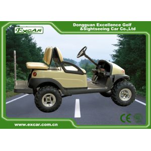 Safety Golf Cart Utility Vehicles With Comfortable Sofa Chair