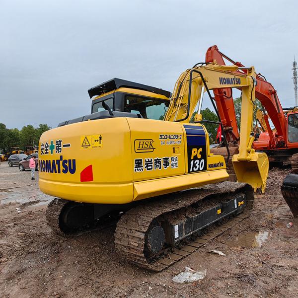 Used Excavator Machine Hydraulic PC130-7 Komatsu 13T Excavator