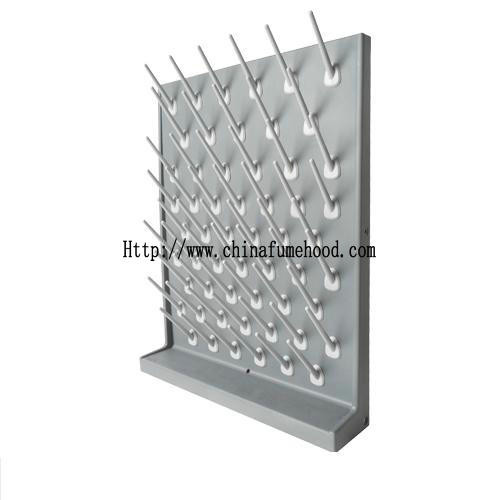 Buy PP Pegboard Laboratory Fittings Removable Lockable Plastic Dripping Rack at wholesale prices