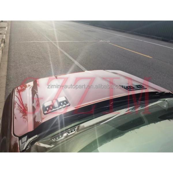 Car Model For Ranger T9 2022 Upgrade To Raptor Style Black Stainless Aluminium Alloy Hood