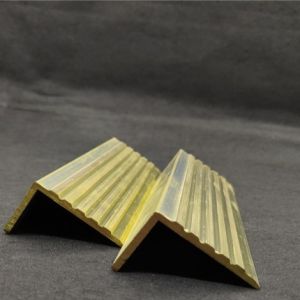 Slip Resistant 42mm Width Metal Step Edge Protector ISO9001 Approved