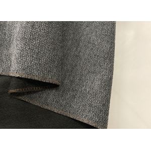 Breathable Chenille Sofa Fabric , Polyester Textured Chenille Upholstery Fabric