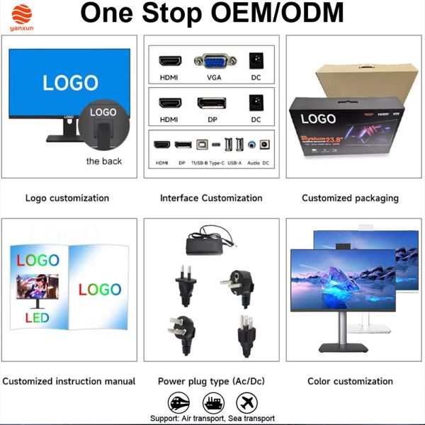 27 Inch UHD Resolution TF Gaming All-in-One Computer Monitor, 4K IPS Panel 144Hz with Fixed Bracket