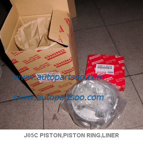 WHOLESALE Hino J05C PISTON RING H07D H07C H06C EH700 Piston Pin For Hino Truck