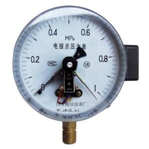 Quality Pressure Gauge with Electric Contacts for sale