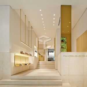 Powdercoating Shoe Display Racks Shelves